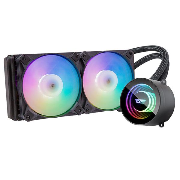 Darkflash Liquid cooler DX 240 BLACK Slight Used Darkflash Liquid cooler DX 240 BLACK Slight Used